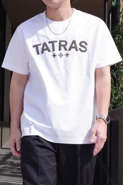 ANITUDE (アニチェート) / フロントロゴ クルーネック 半袖 Tシャツ ホワイト