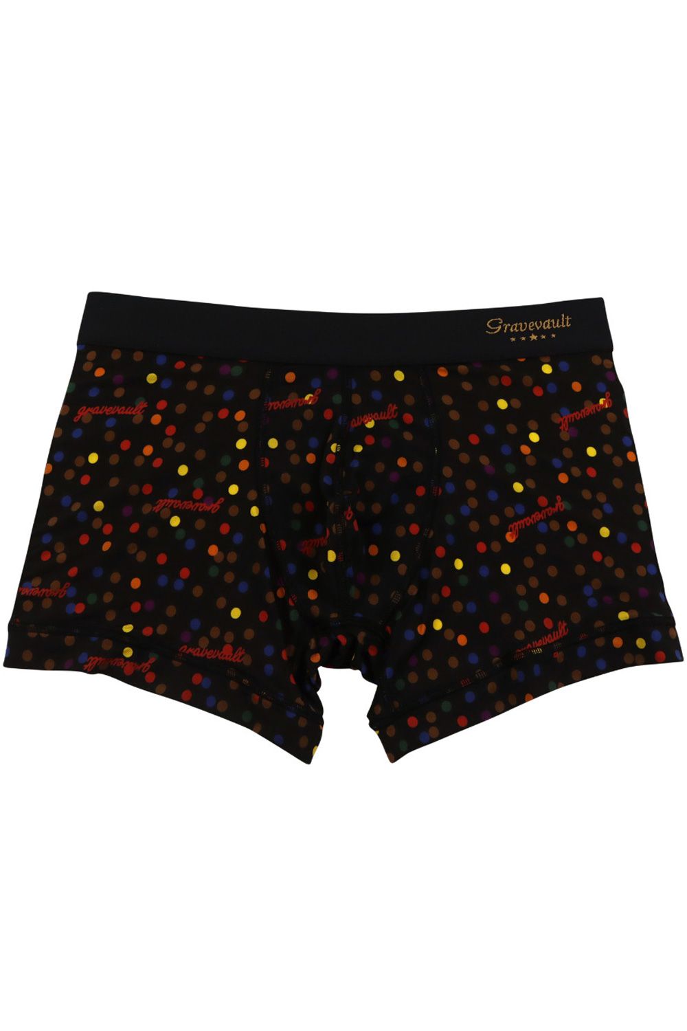 Dot Short Boxer - ブラック