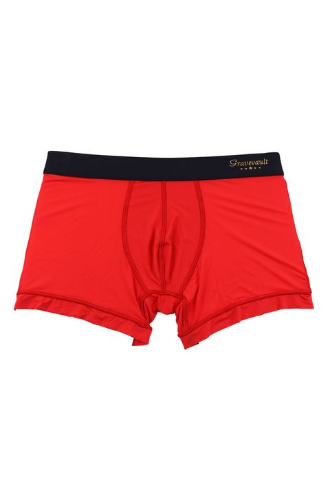 Plain Short Boxer - レッド