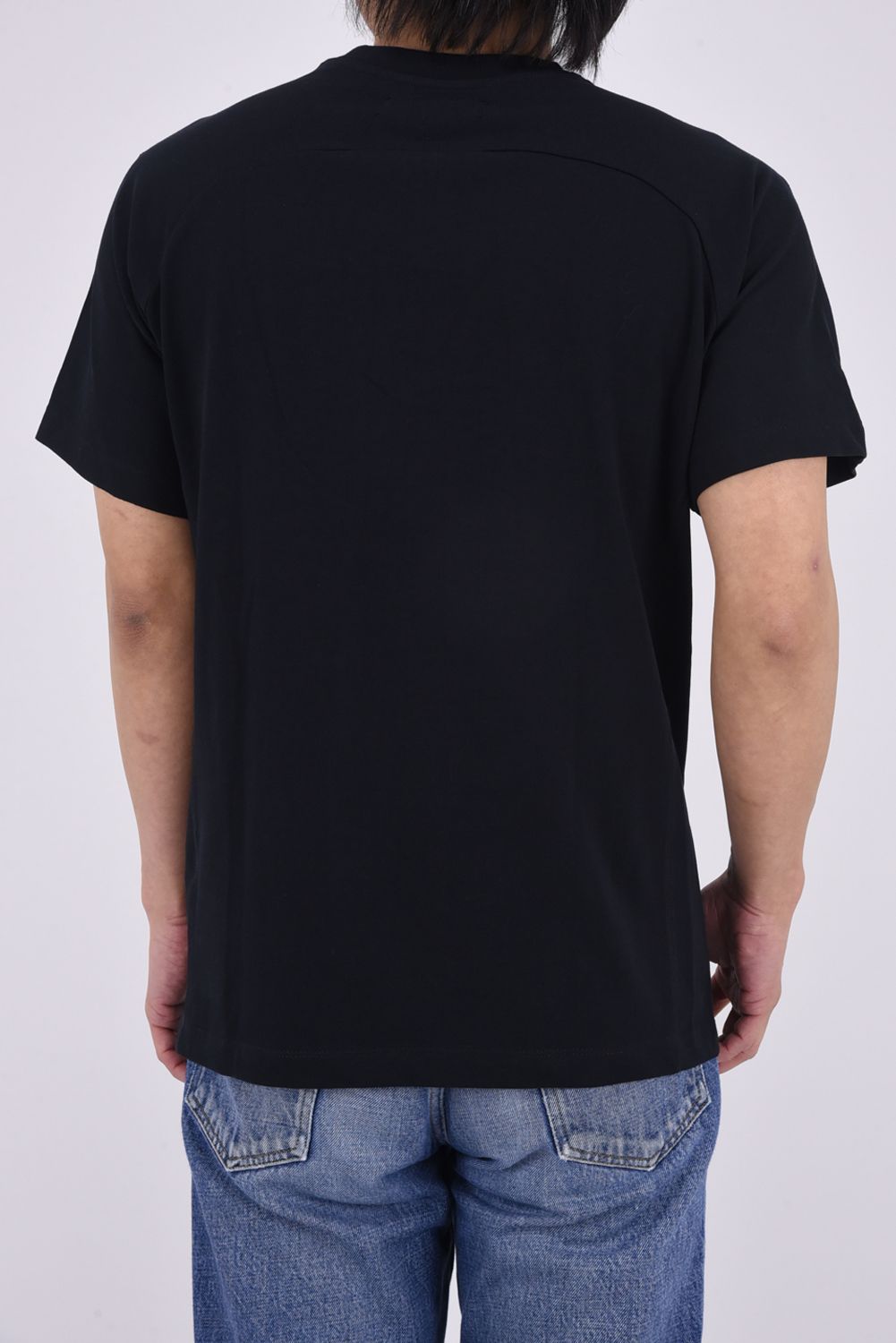 【26SS】 NAME PATCH T-SHIRT / ブランドロゴネームパッチ Tシャツ (ブラック)