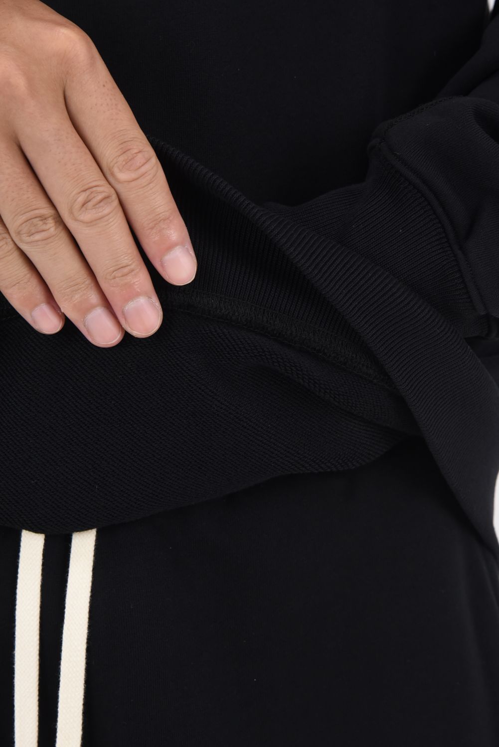 【国内正規品】 MIDWEIGHT TERRY CREWNECK CLASSIC/ ミッドウェイト クルーネックスウェット クラシックフィット ブラック