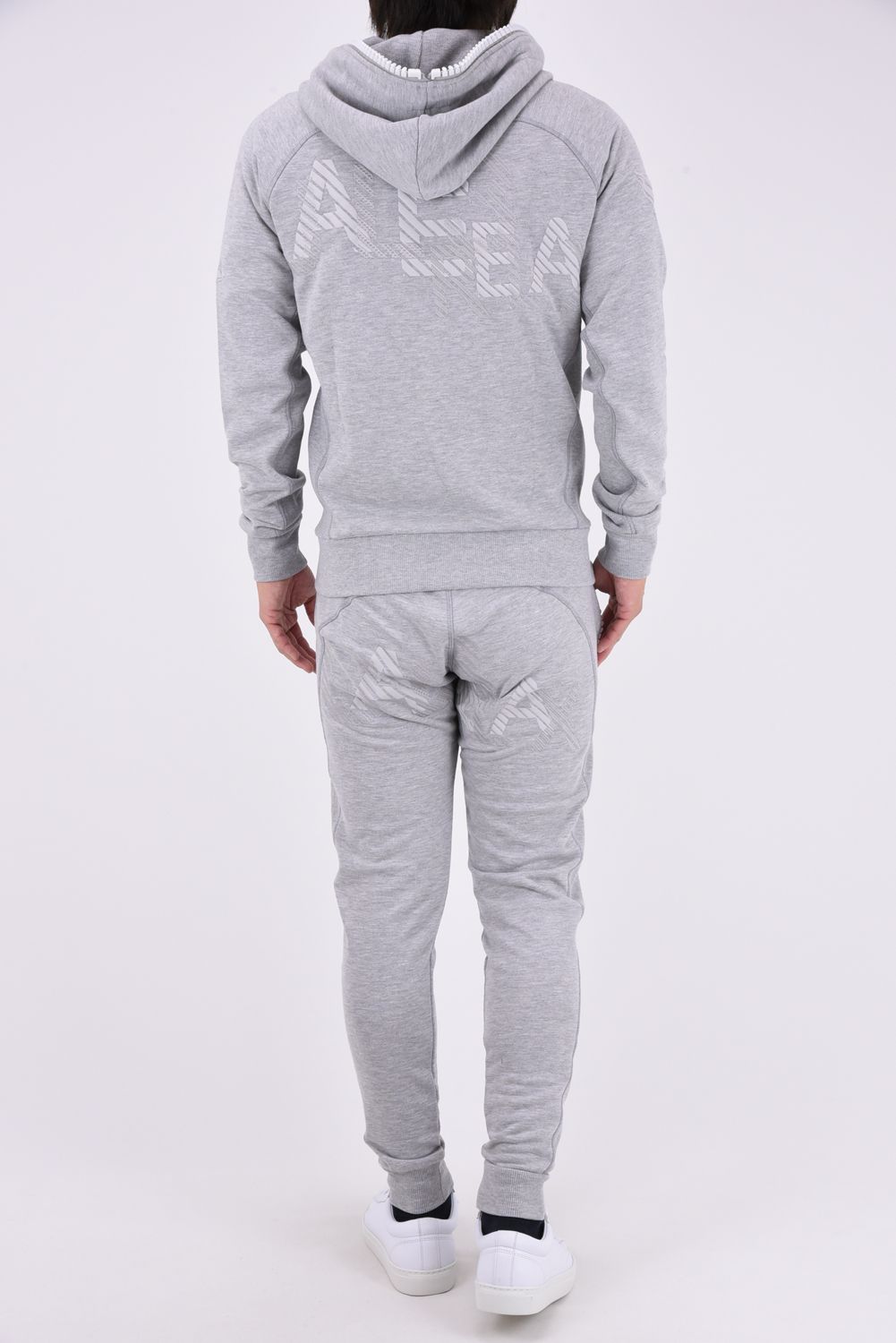 【26AW】 TC FRENCH TERRY SHADOW LOGO HOODIE / フレンチテリー シャドウロゴ フーディー (グレー)