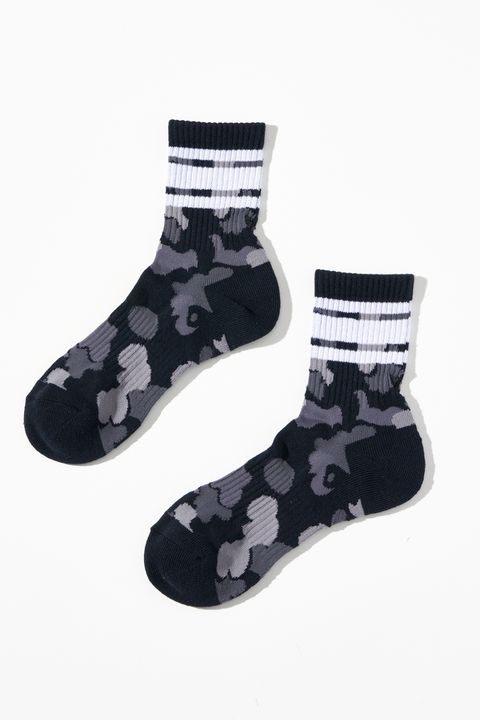 ORIGINAL CAMO SOCCER LONG SOX / オリジナル カモ ロングソックス (ブラックカモ) (6月上旬入荷予定)