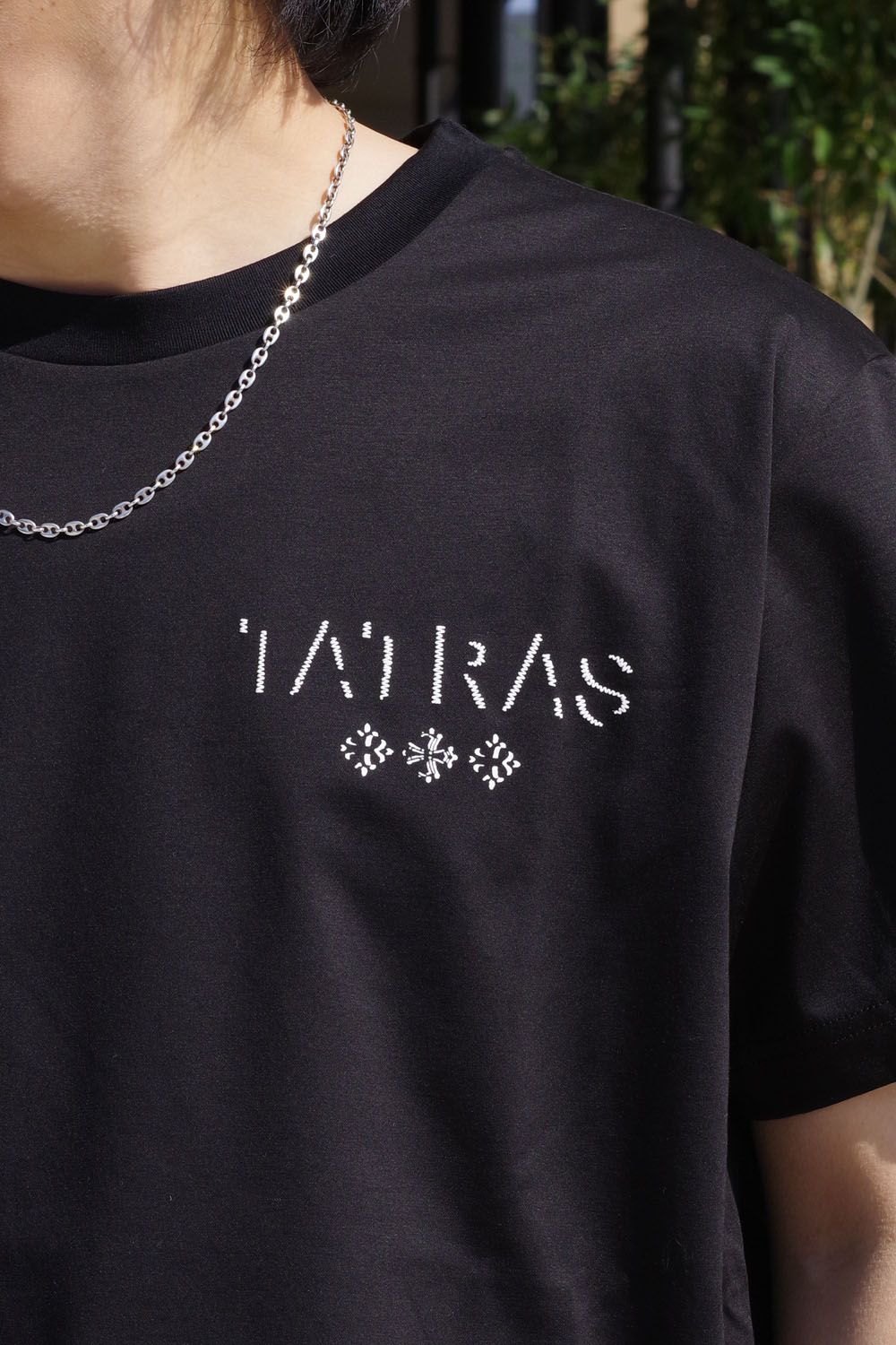 LOGADO (ロガード) / ロゴ クルーネック 半袖 Tシャツ ブラック