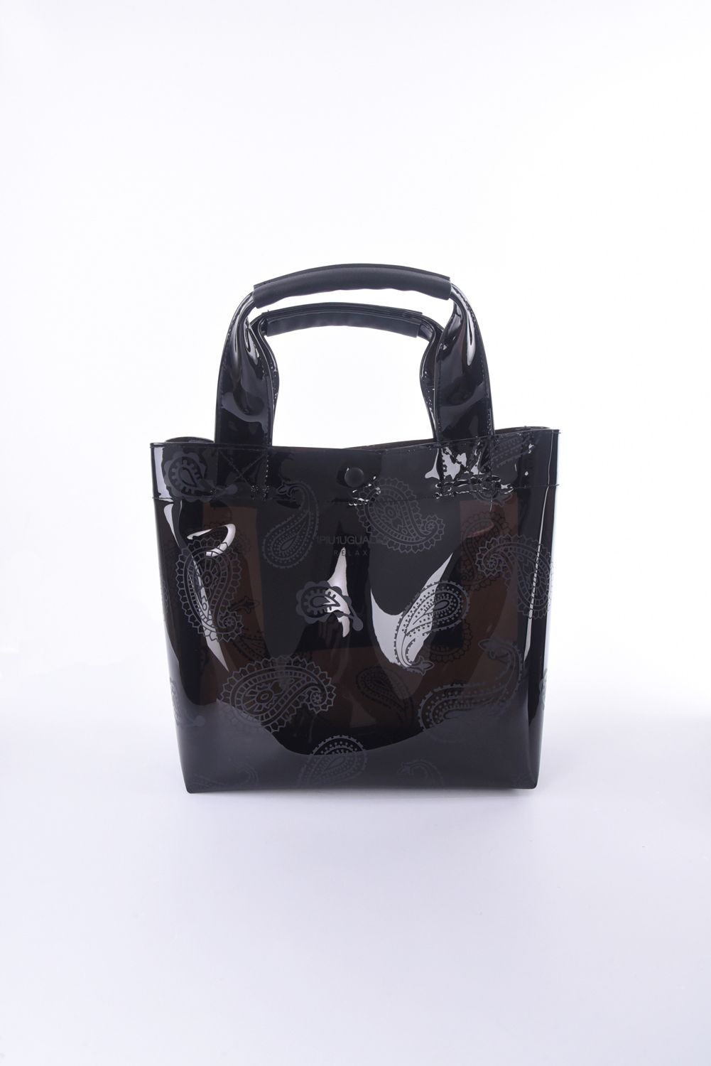 PAISLEY LUNCH BAG / ペイズリーランチバッグ (ブラック)