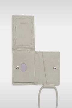 STRAPPED-ACCESSORY-WALLET / ストラップ付き MagSafe対応 ウォレット (ホワイトベージュ)