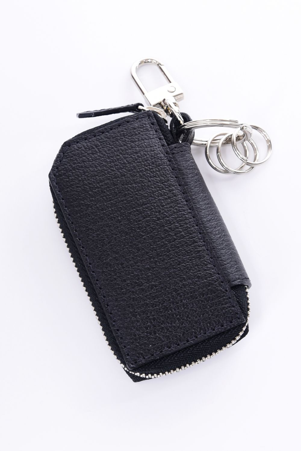 【残り1点】 SMART KEY CASE / LA111GT ゴートレザー スマートキーケース ブラック / グレー