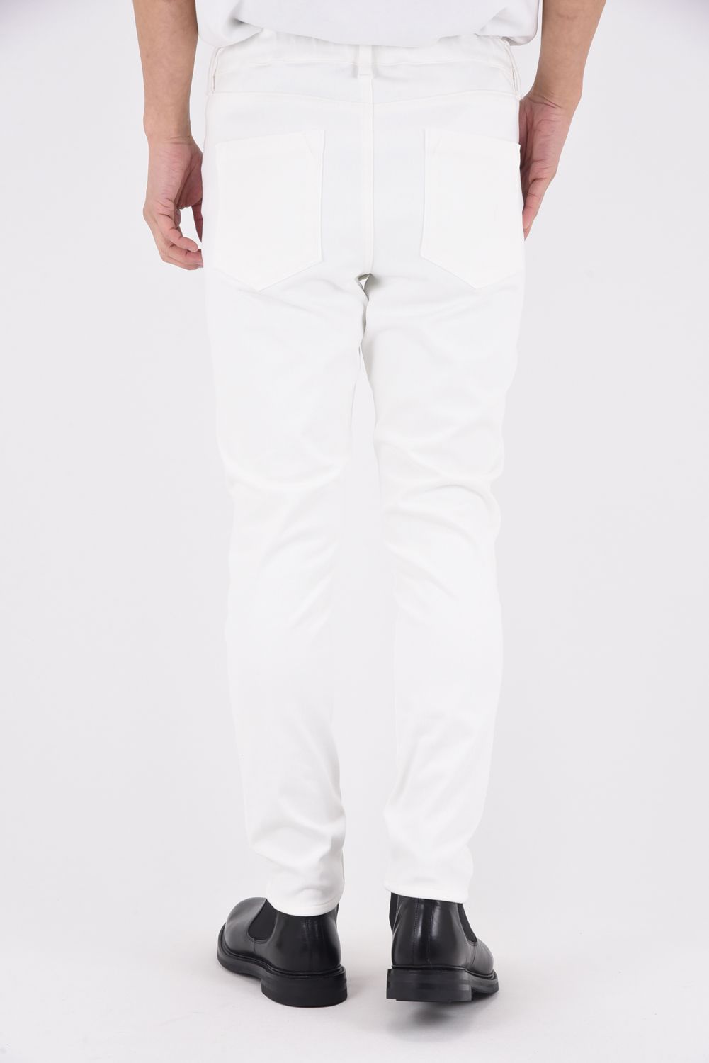 MICK DENIM JERSEY  / 定番 デニム ジャージーンズ  ホワイト