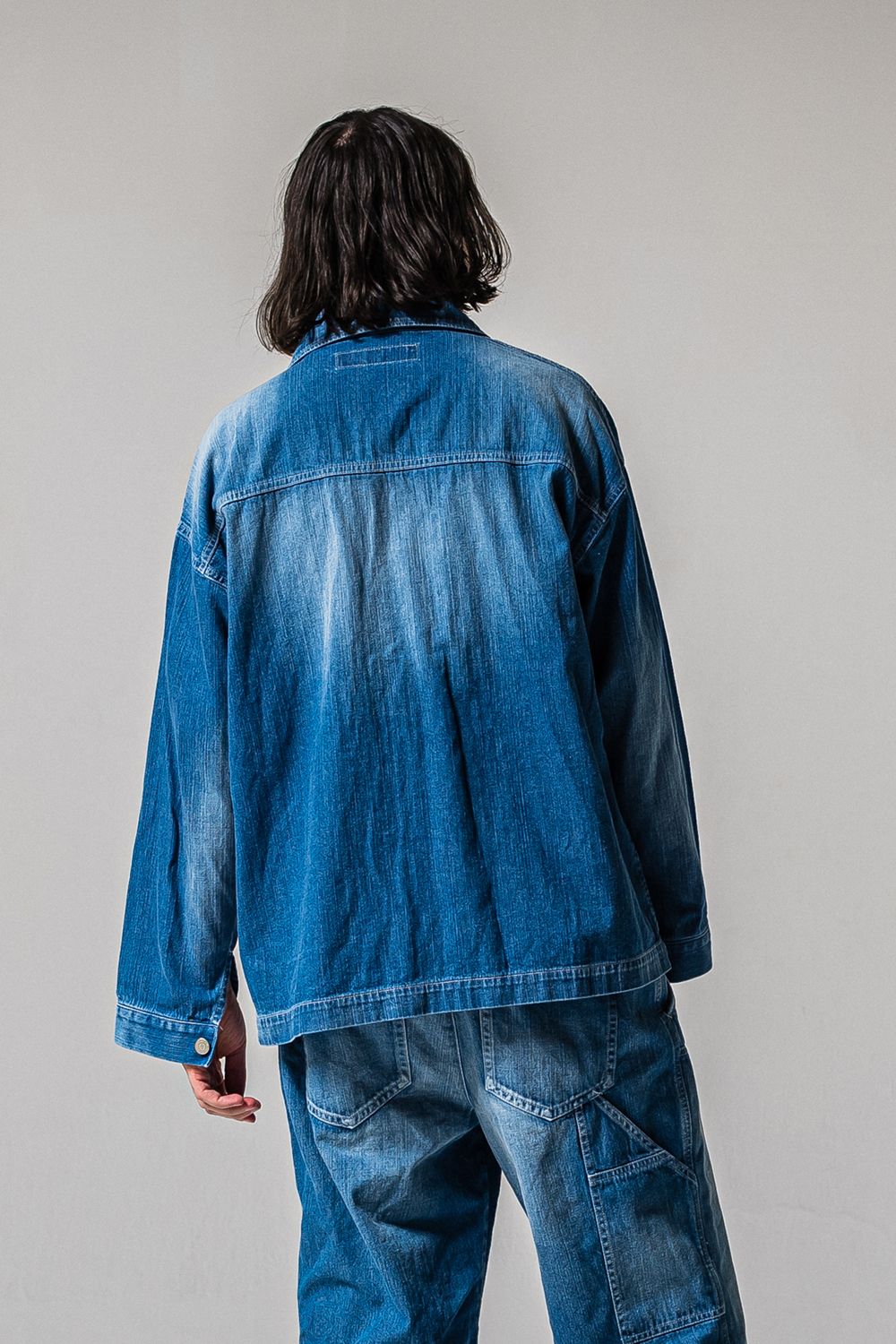 RC COVER ALL / ライトデニム カバーオールジャケット (ライトインディゴ) (2月中旬入荷予定)