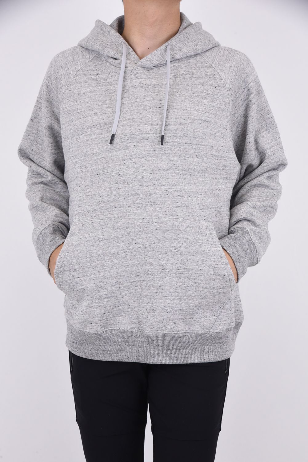 RW HOODIE / ワイドシルエット 裏毛 フーディー グレー