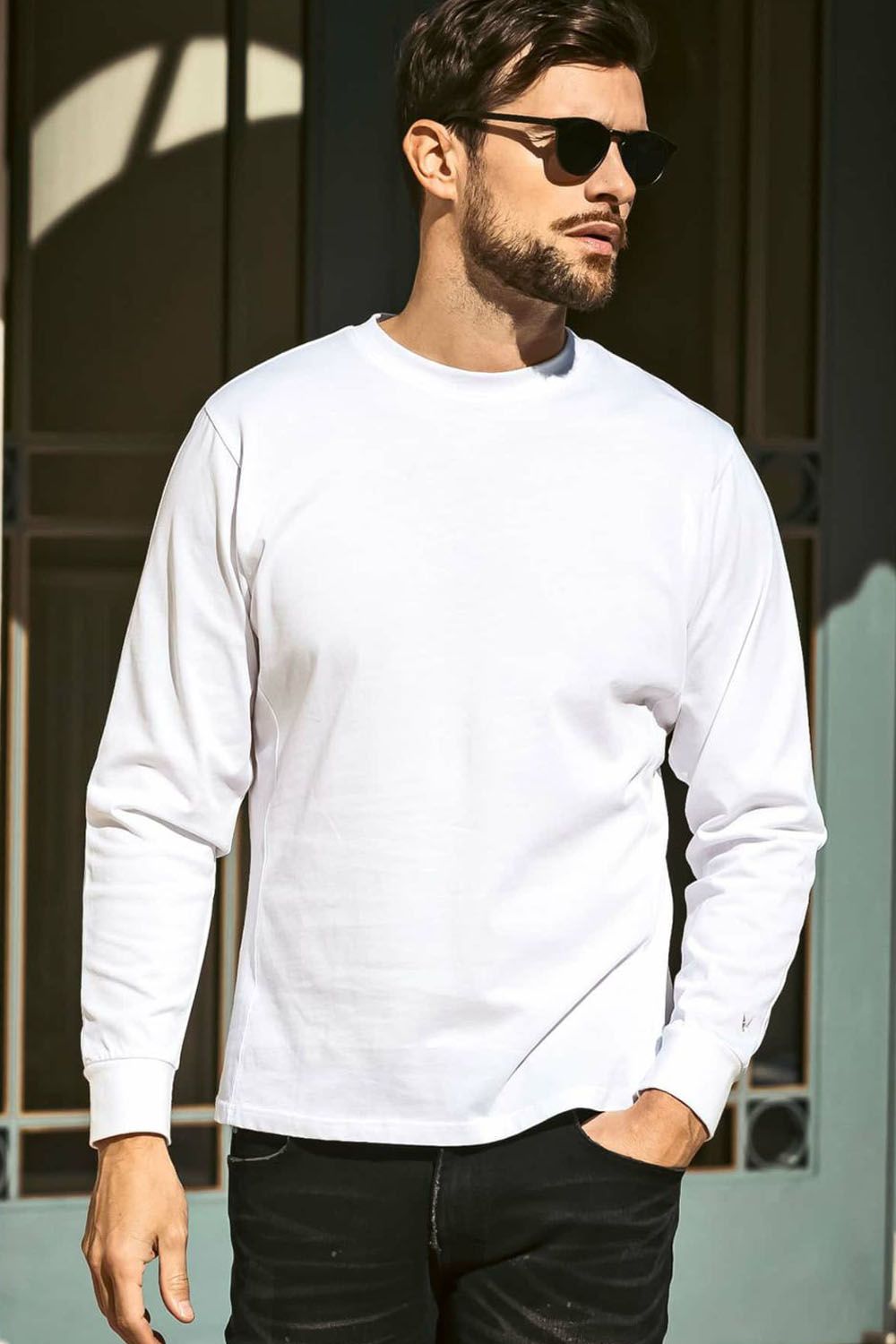 BACK LOGO LONG SLEEVE / バックロゴ  ロングスリーブ ホワイト