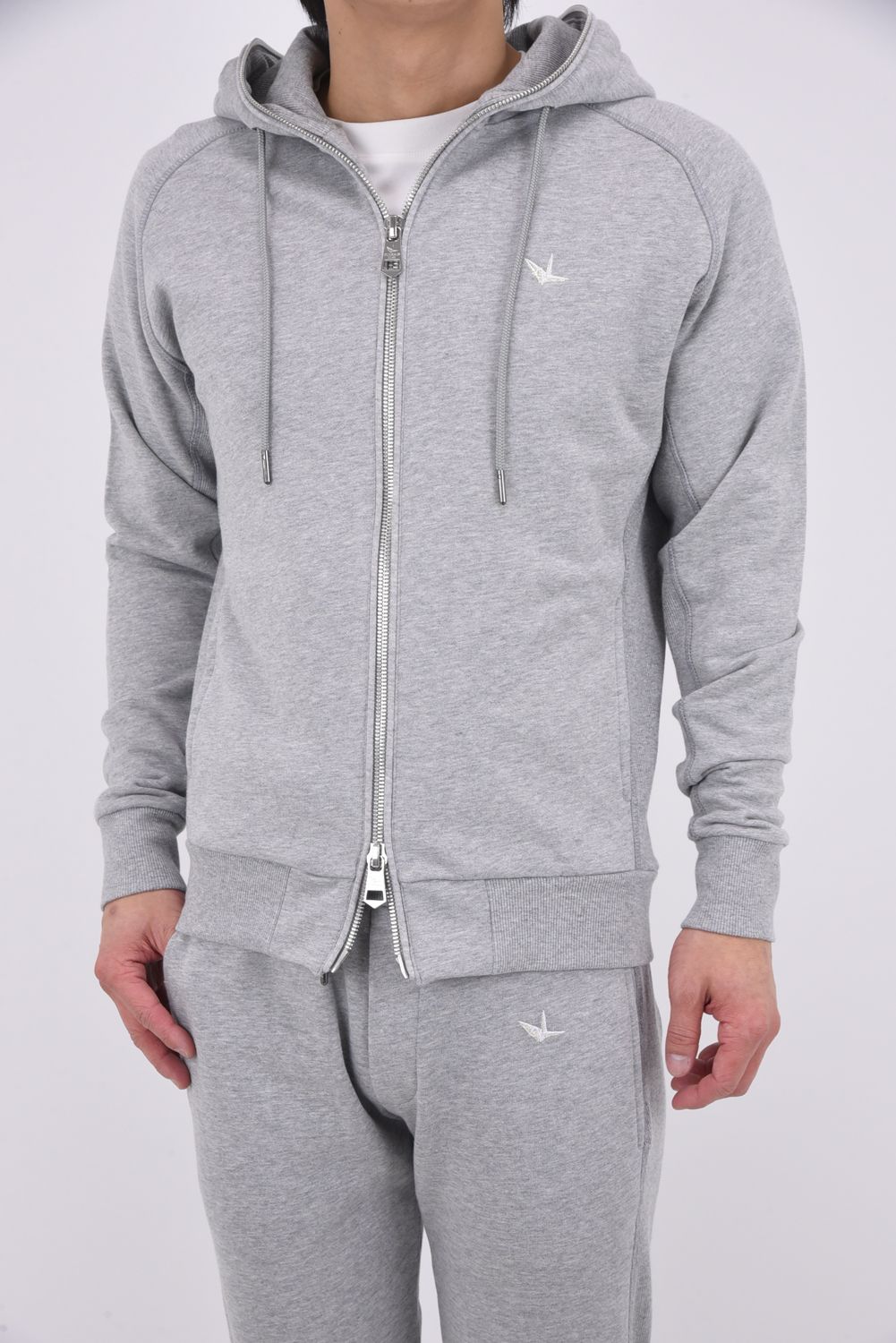 【26SS】 LUXURIOUS ZIP HOODIE / ジップパーカー (グレー)