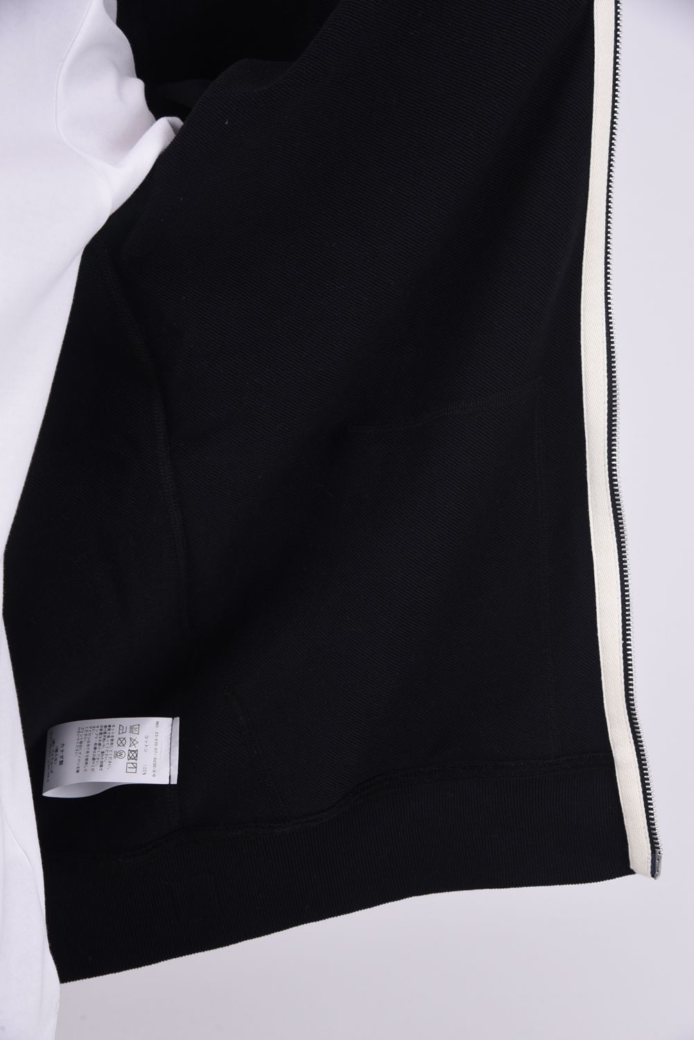 【国内正規品】 MIDWEIGHT TERRY CLASSIC FULL ZIP HOODIE / ミッドウェイトテリー フルジップパーカー  リラックスシルエット ブラック