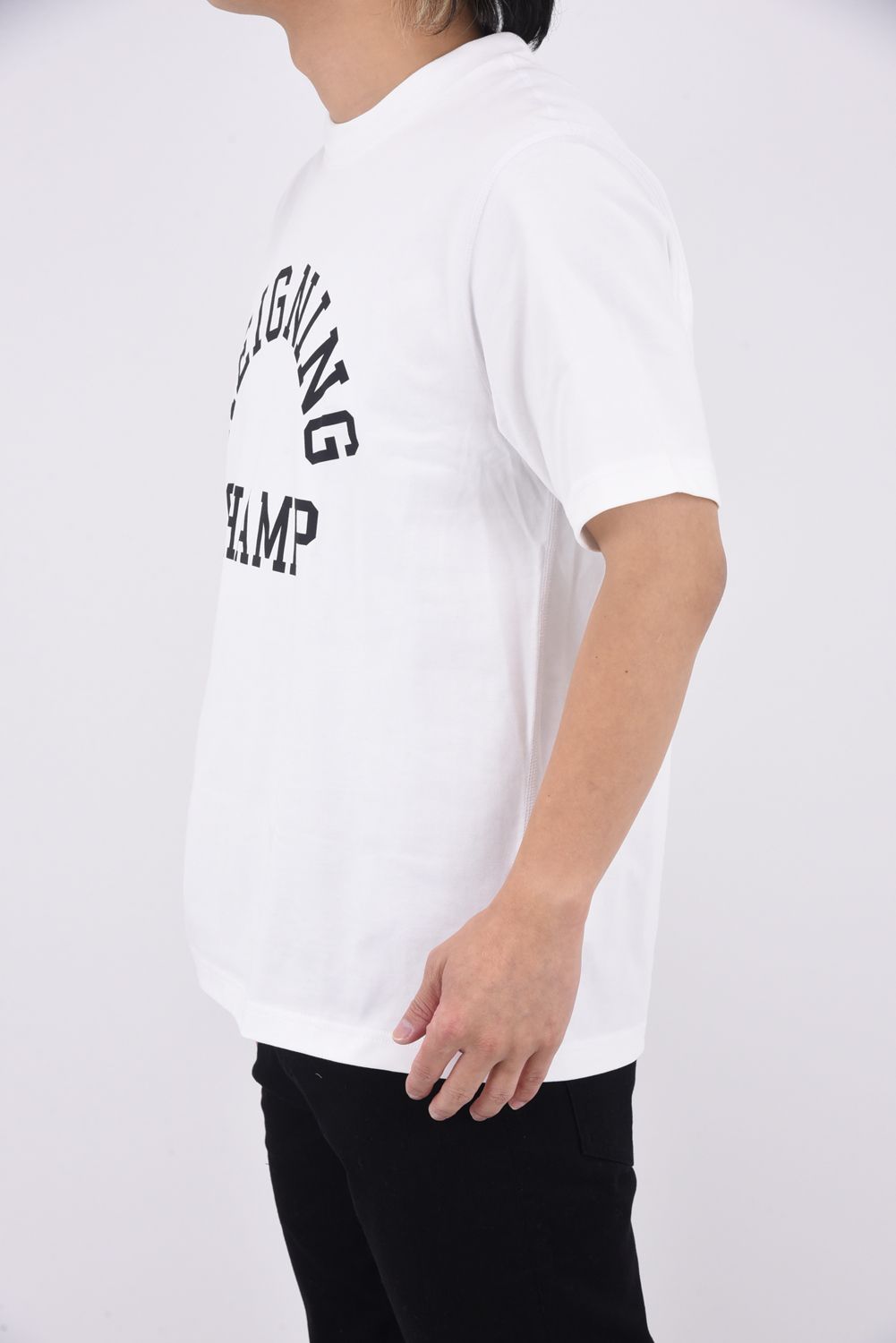 【国内正規品】 MIDWEIGHT JERSEY ARCH LOGO T-SHIRT / ミッドウェイト アーチロゴ 半袖Tシャツ ホワイト