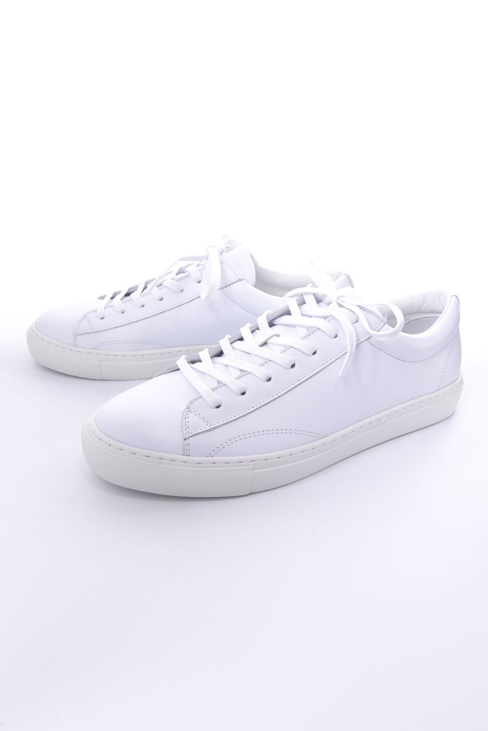 【GOSSIP別注アイテム】 CLIVE SAUVAGE / LOW CUT SNEAKER (オールホワイト)