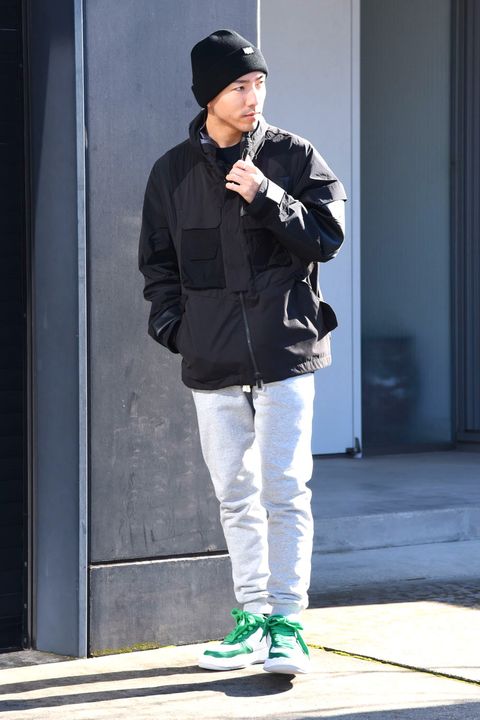 【REIGNING CHAMP】 スウェットパンツでもキメれます！着こなし簡単、シンプルコーディネート Ver.2