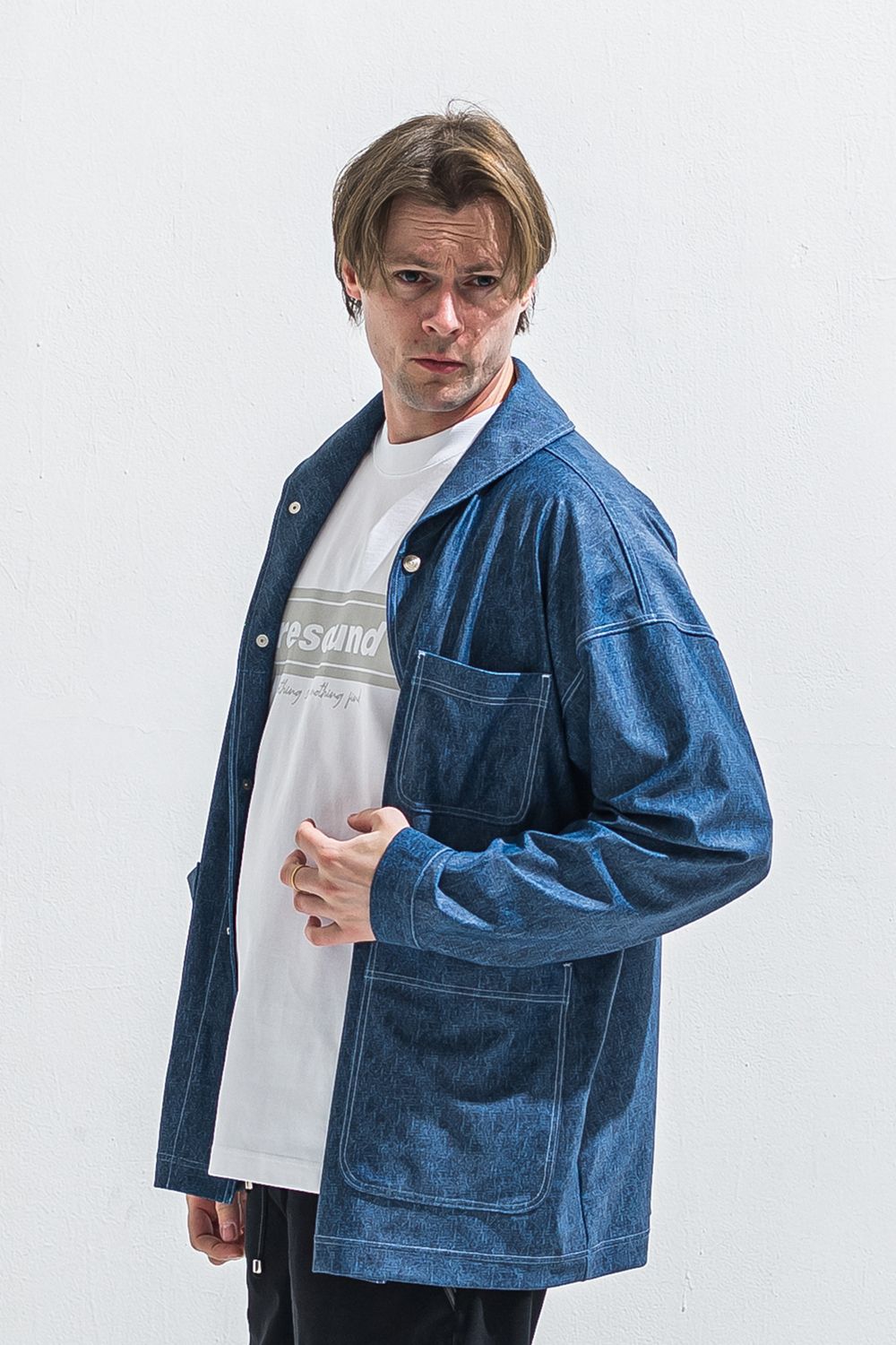 RUSH CAVER ALL/  ラッシュガード カバーオールジャケット (ダークインディゴ) (5月中旬入荷予定) ※オーダー締切:2月15日(日)18時