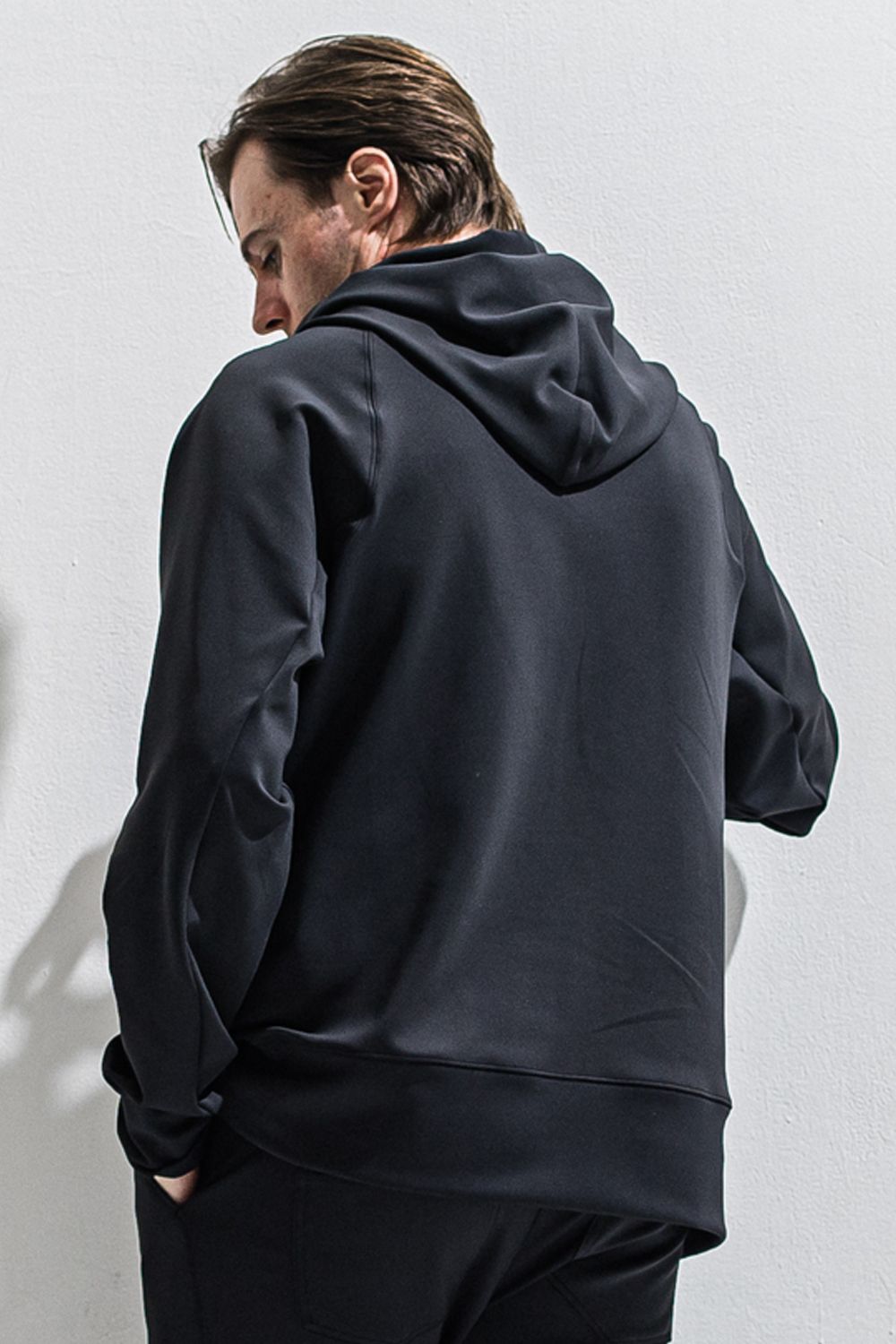 WILL PULLOVER HOODIE / メッセージプリント プルオーバーパーカー (ブラック) (2月上旬入荷予定) ※オーダー締切12/13(土)17:00