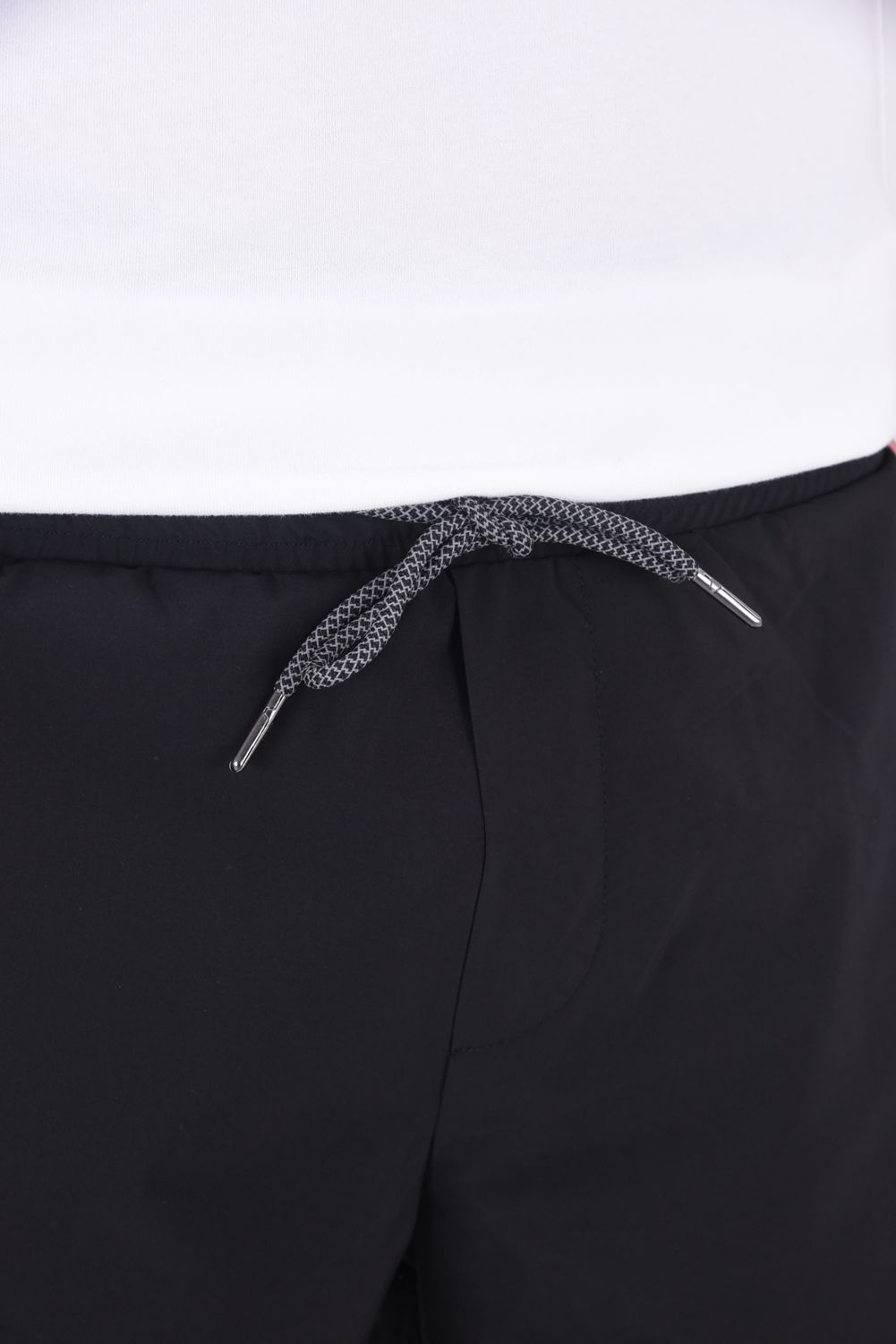 RUNNING LOGO  SHORT PANTS  / ランニング ロゴ ショートパンツ ブラック