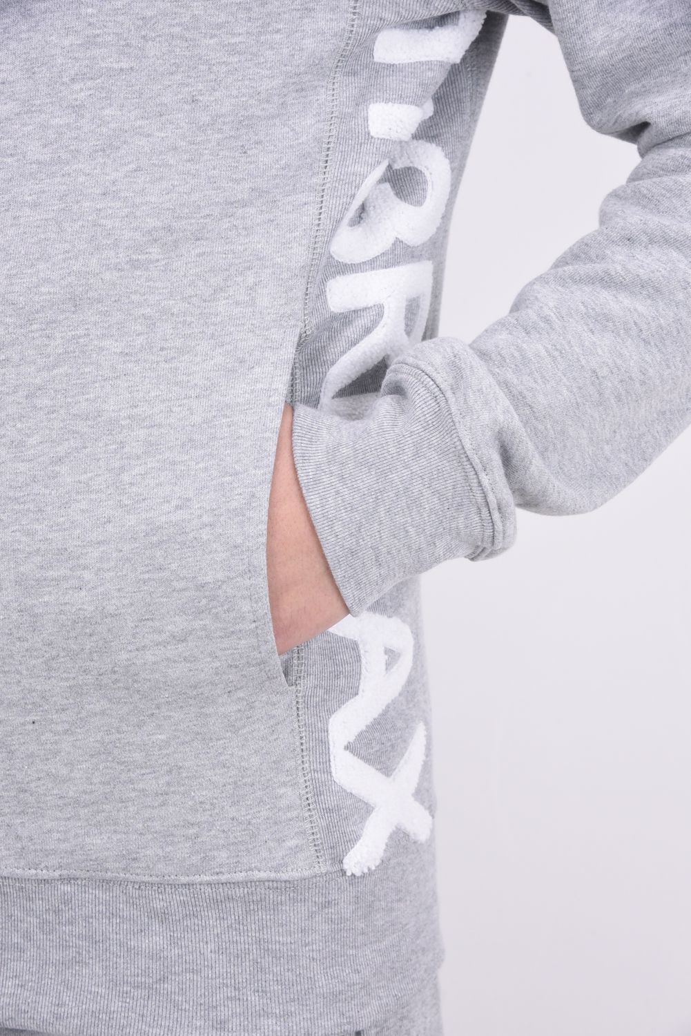 1PIU1UGUALE3 RELAX - SHINING STONE ZIP HOODIE / サガラ刺繍