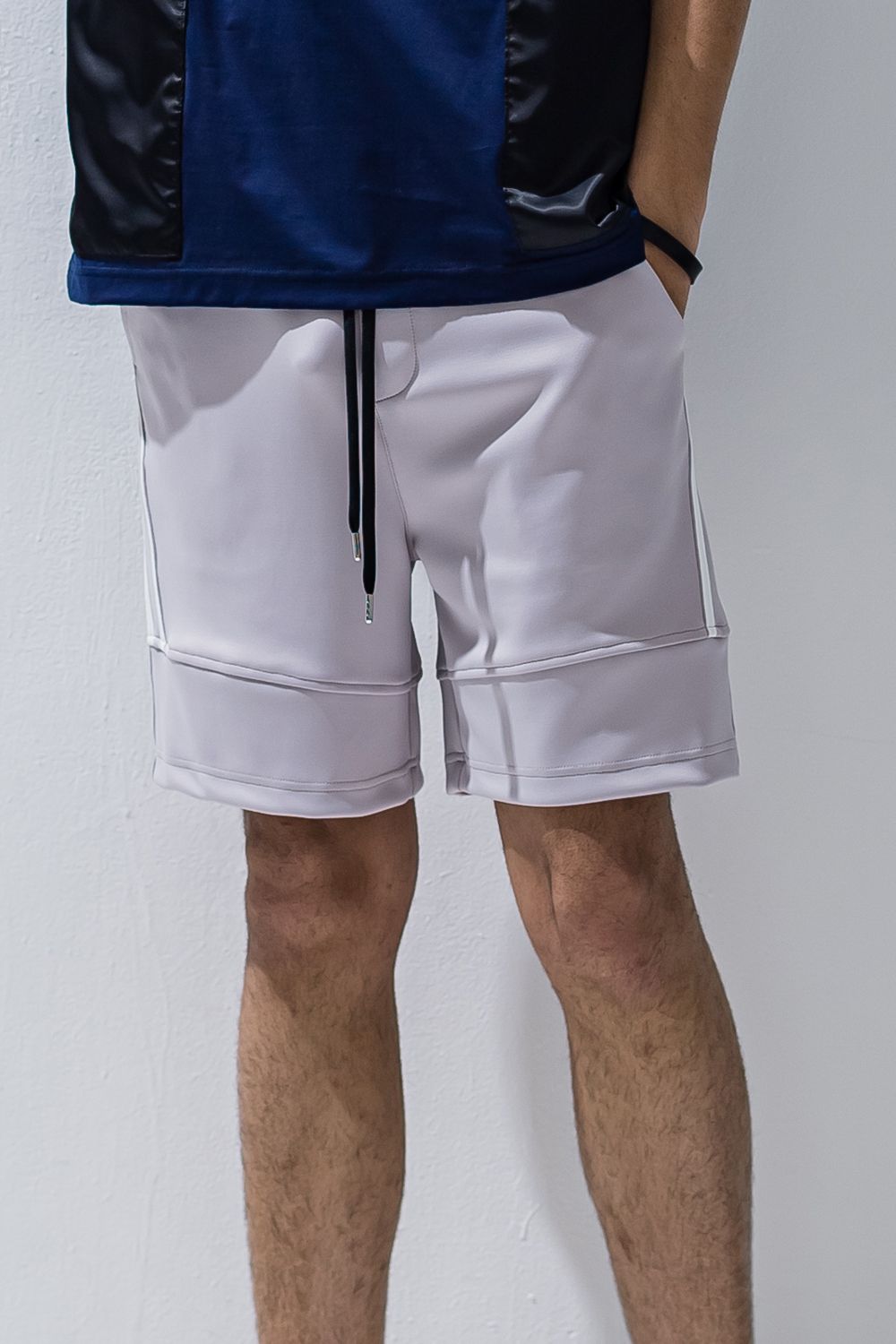 RESOUND CLOTHING - TYLER LINE SHORTS / ハイブリット 立体ライン