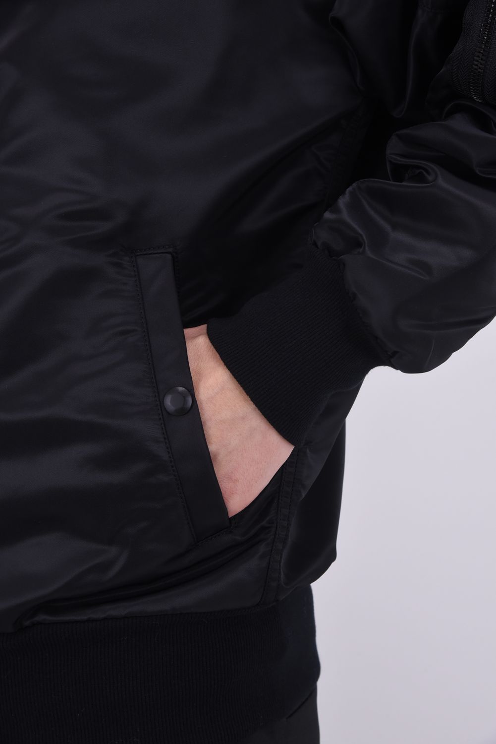 LIGHT DAVID JACKET / ヴィンテージ ドロップショルダー フライトジャケット ブラック