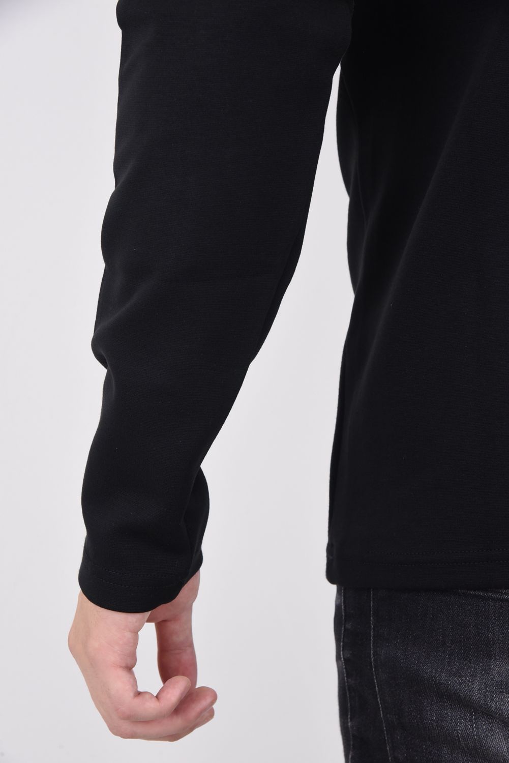 L/S TURTLE / ロングスリーブ ウォーム タートルーネック ブラック