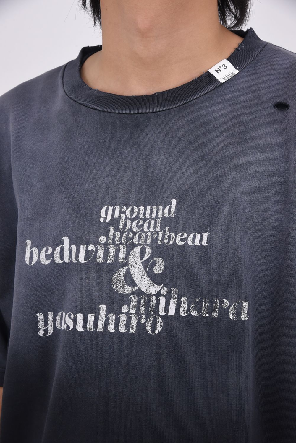 BW PHOTO PNT T-SHIRT / フォトプリント Tシャツ (ブラック)