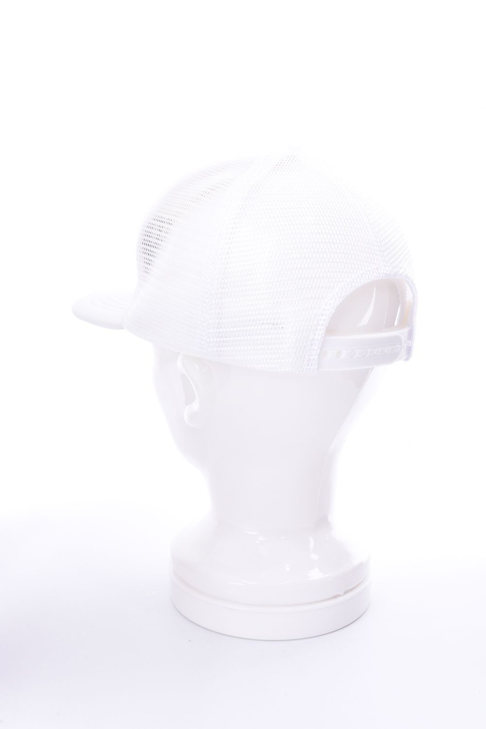 【ポイント10倍】 113 MESH CAP / チェーンロゴ 刺繍 メッシュキャップ ホワイト