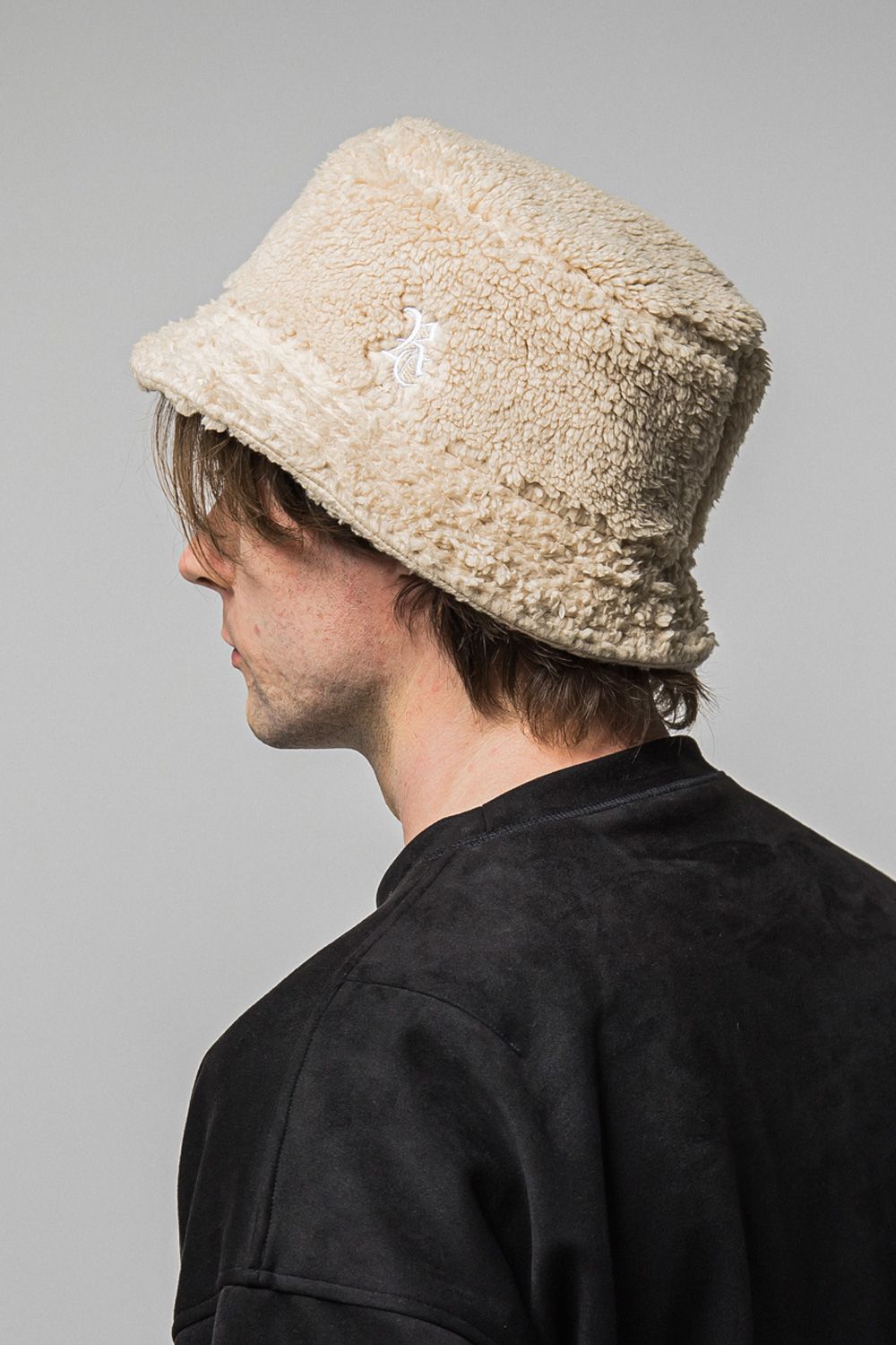 BOA BUCKET HAT / ボアアバケットハット (ベージュ) (12月上旬入荷予定) ※オーダー締切：9月1日(月)18:00