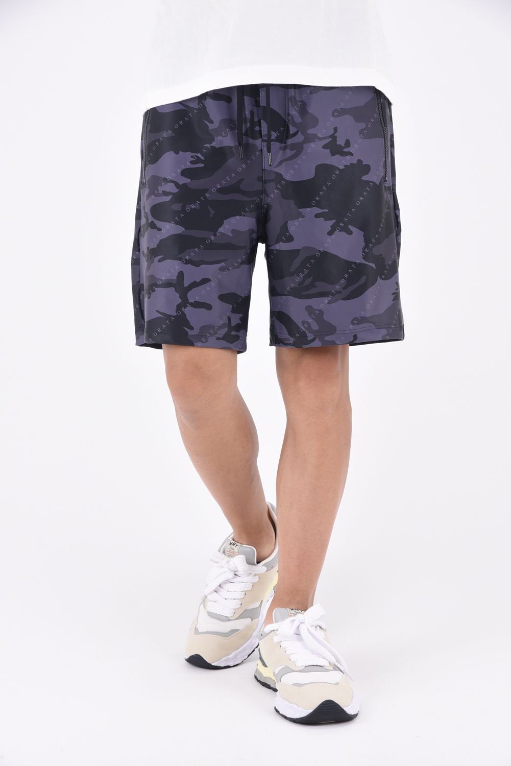 RUSH SHORTS / ラッシュガード ショートパンツ ブラックカモ