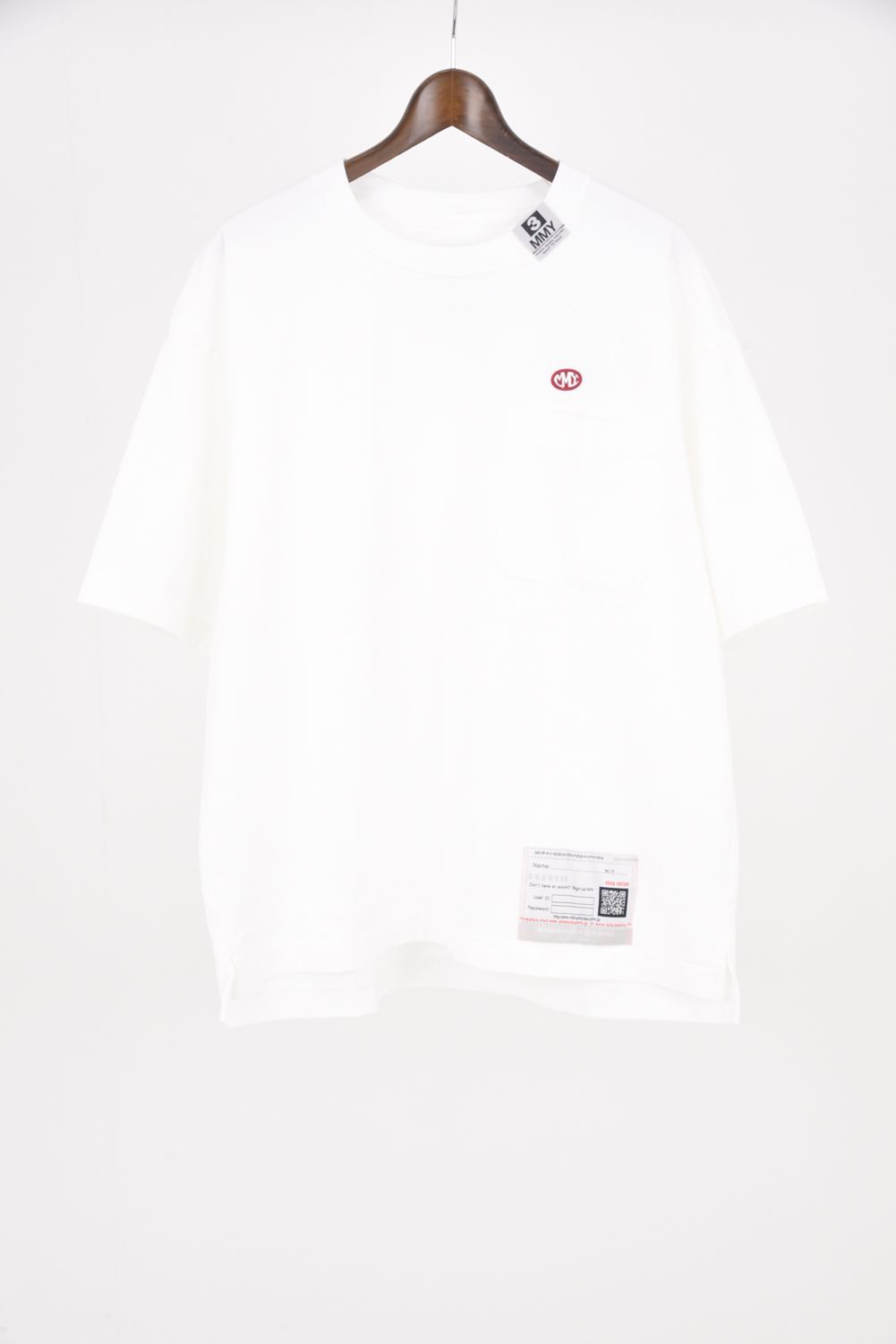 Maison Mihara Yasuhiro クルーネックTシャツ Maison MIHARA YASUHIRO - PRINTED TEE 1 / プリントロゴ クルー