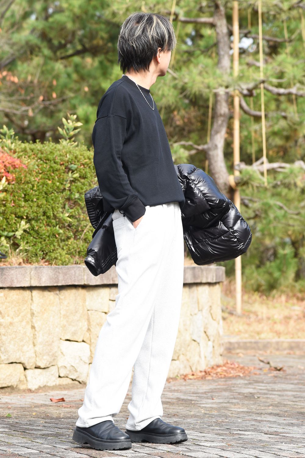 【TATRAS × RESOUND】 ハイエンドダウンとスウェパンのリラックスコーデ