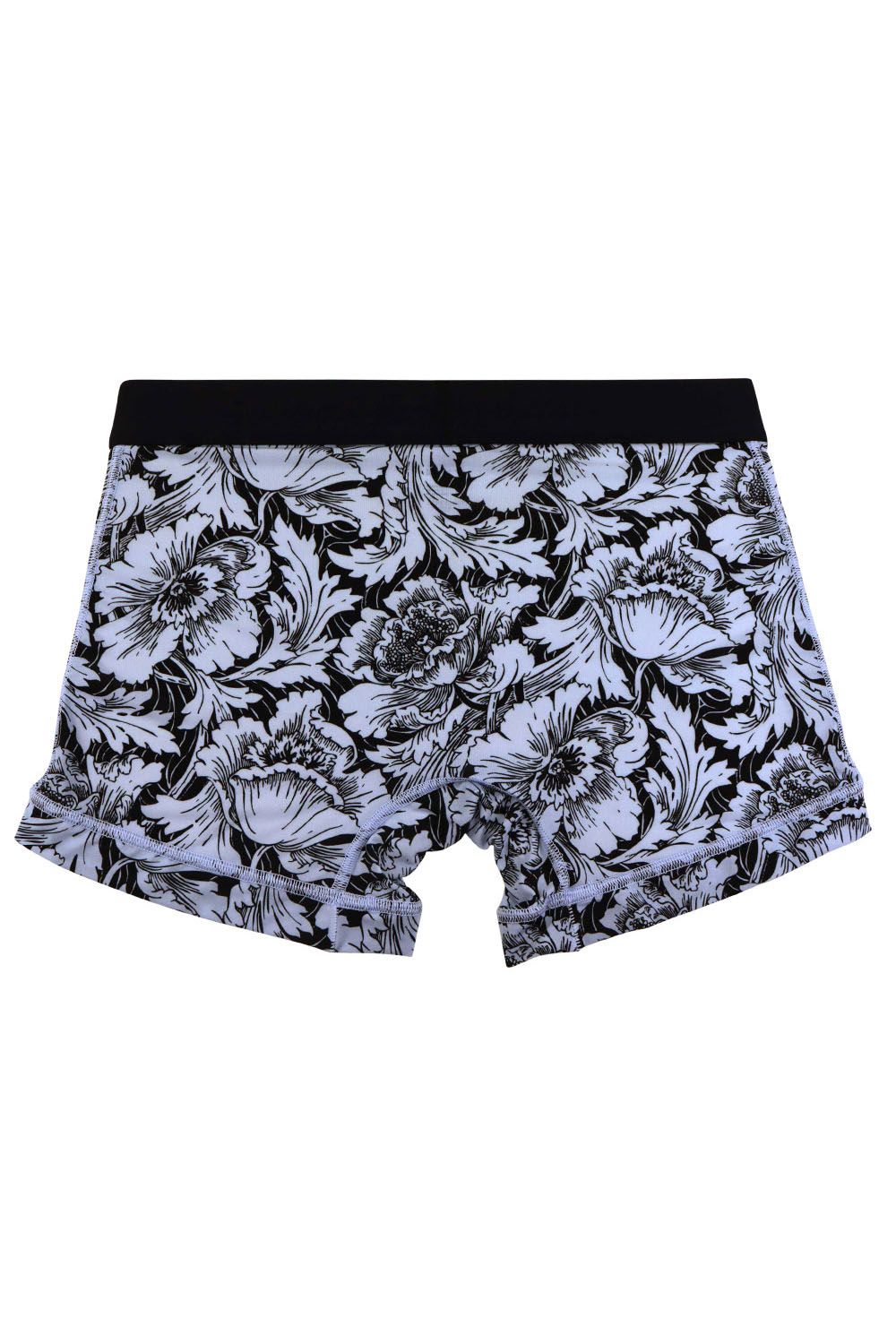 【待望のサイズ.XL入荷】  FLOWER Short Boxer - ブラック / サックス