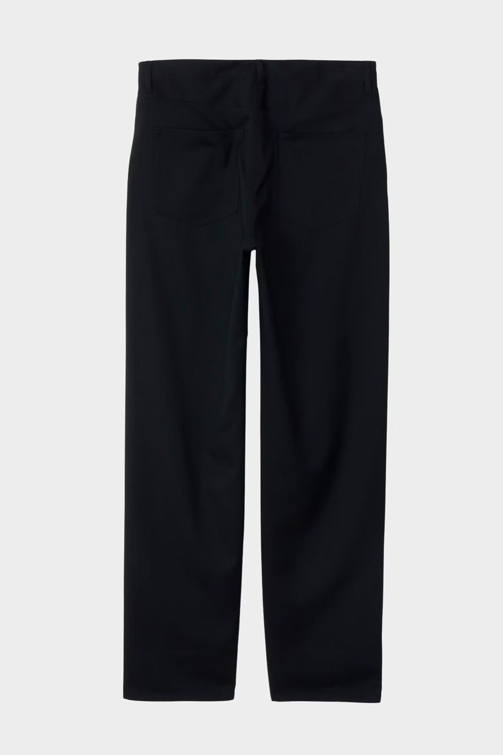 SUMMER WOOL 5-POCKT PANTS / サマーウール 5ポケット パンツ (ブラック）