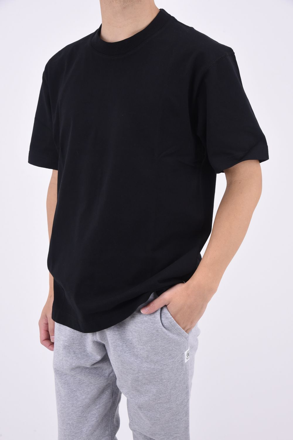【国内正規品】 MIDWEIGHT JERSEY T-SHIRT / ミッドウェイト ジャージ 半袖Tシャツ ブラック