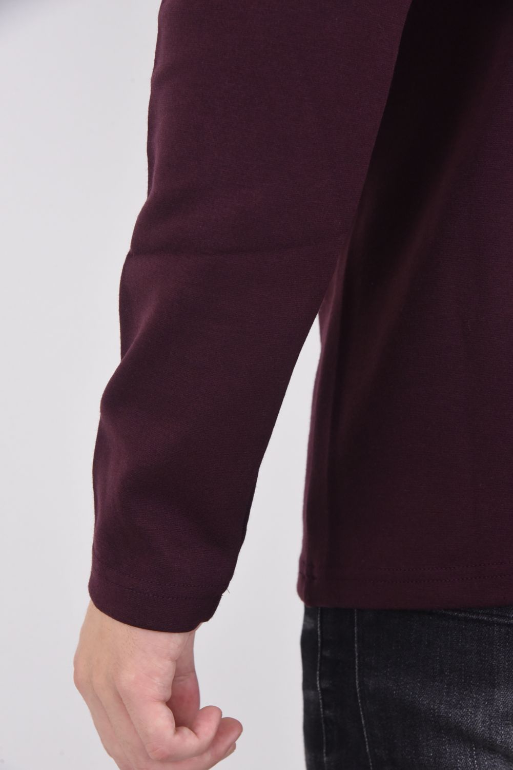 L/S TURTLE / ロングスリーブ ウォーム タートルーネック バーガンディ
