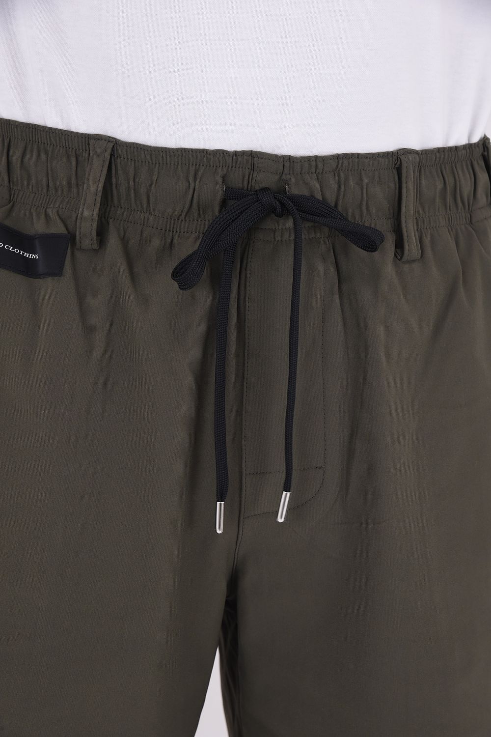 TV NYLON SHORTS / ナイロンマイクロファイバー ルーズフィット ショートパンツ カーキ