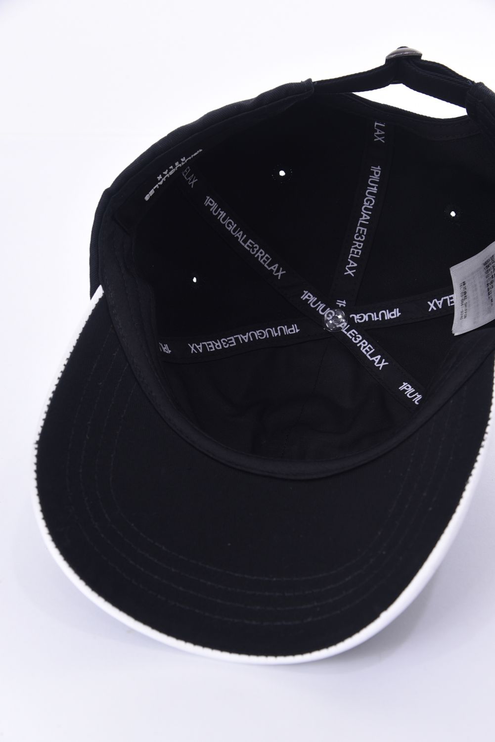 COLLAR LOGO CAP / カラーロゴ キャップ ブラック