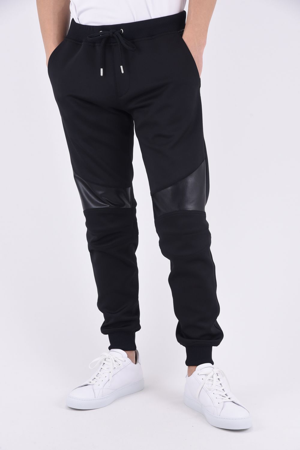 1PIU1UGUALE3 - BIKER RIB PANTS / スキューバ ダブルジャージ
