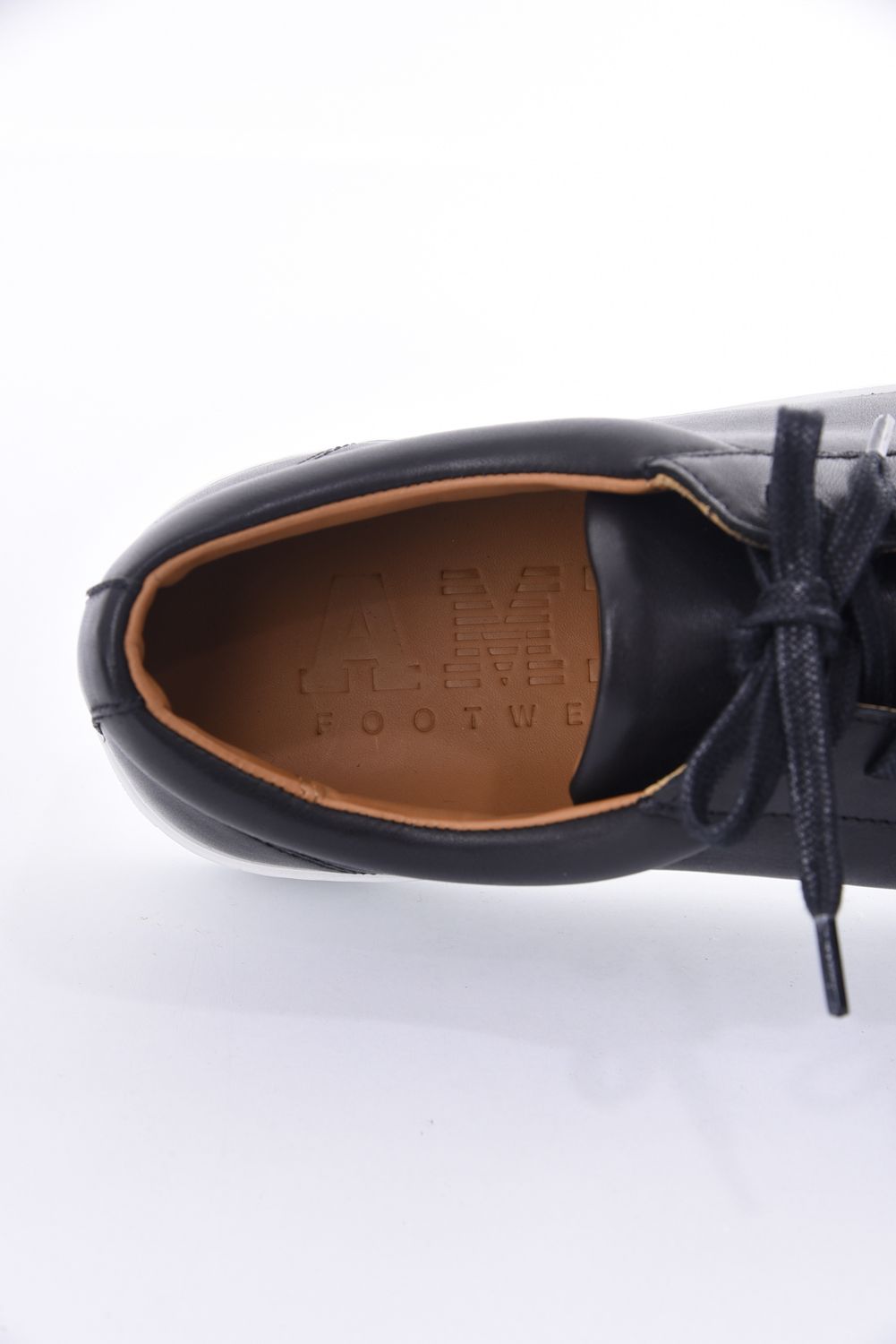 CLIVE SAUVAGE / LOW CUT SNEAKER (ブラック×ホワイト)