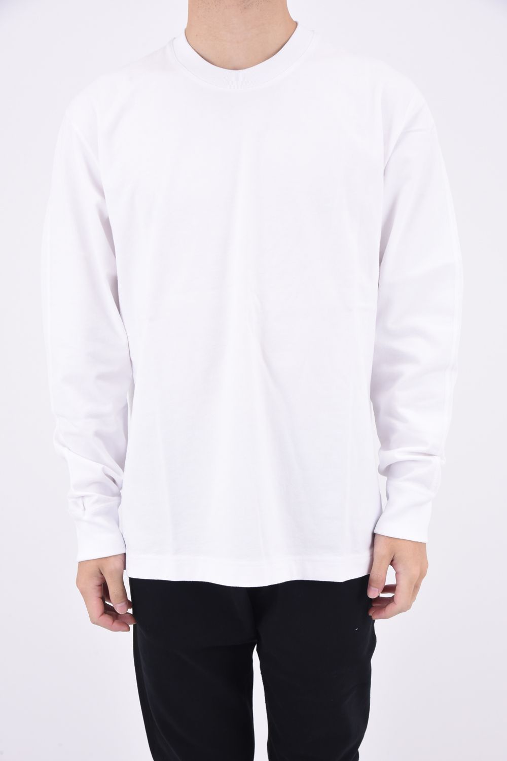 【国内正規品】 MIDWEIGHT JERSEY LONG SLEEVE / ミッドウェイト ジャージ 長袖Tシャツ ホワイト