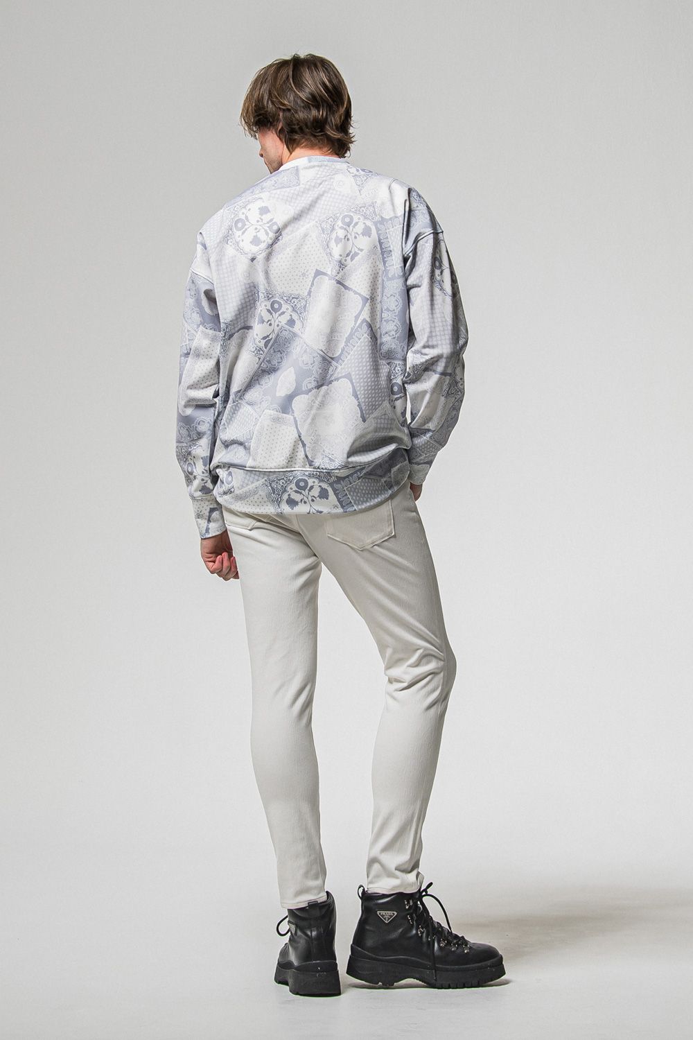 MICK DENIM JERSEY / 定番 デニム ジャージーンズ  (ホワイト) (12月上旬入荷予定) ※オーダー締切：9月1日(月)18:00