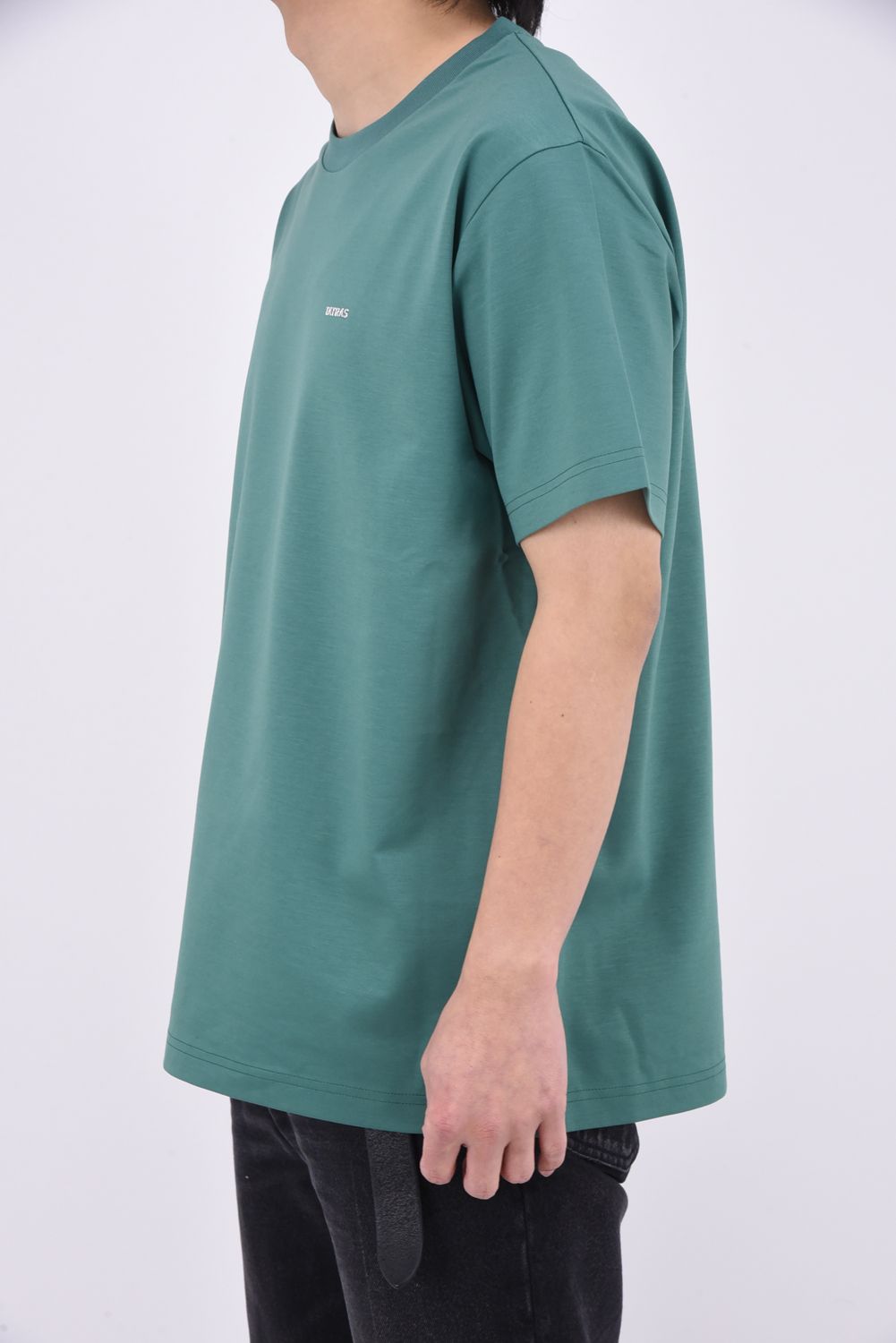 SELO (セロ) / ブランドロゴ クルーネック 半袖 Tシャツ グリーン