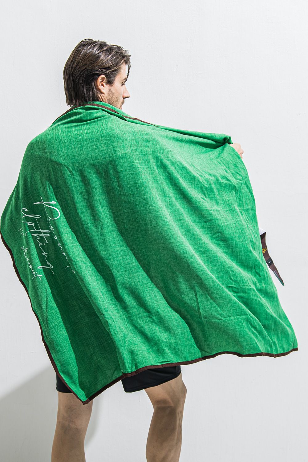 【RESOUND X Lagu】 BLANKET&ECOBAG / ビーチブランケット＆エコバッグ (グリーン) (4月下旬頃入荷予定) ※オーダー締切2月15日(日)18時