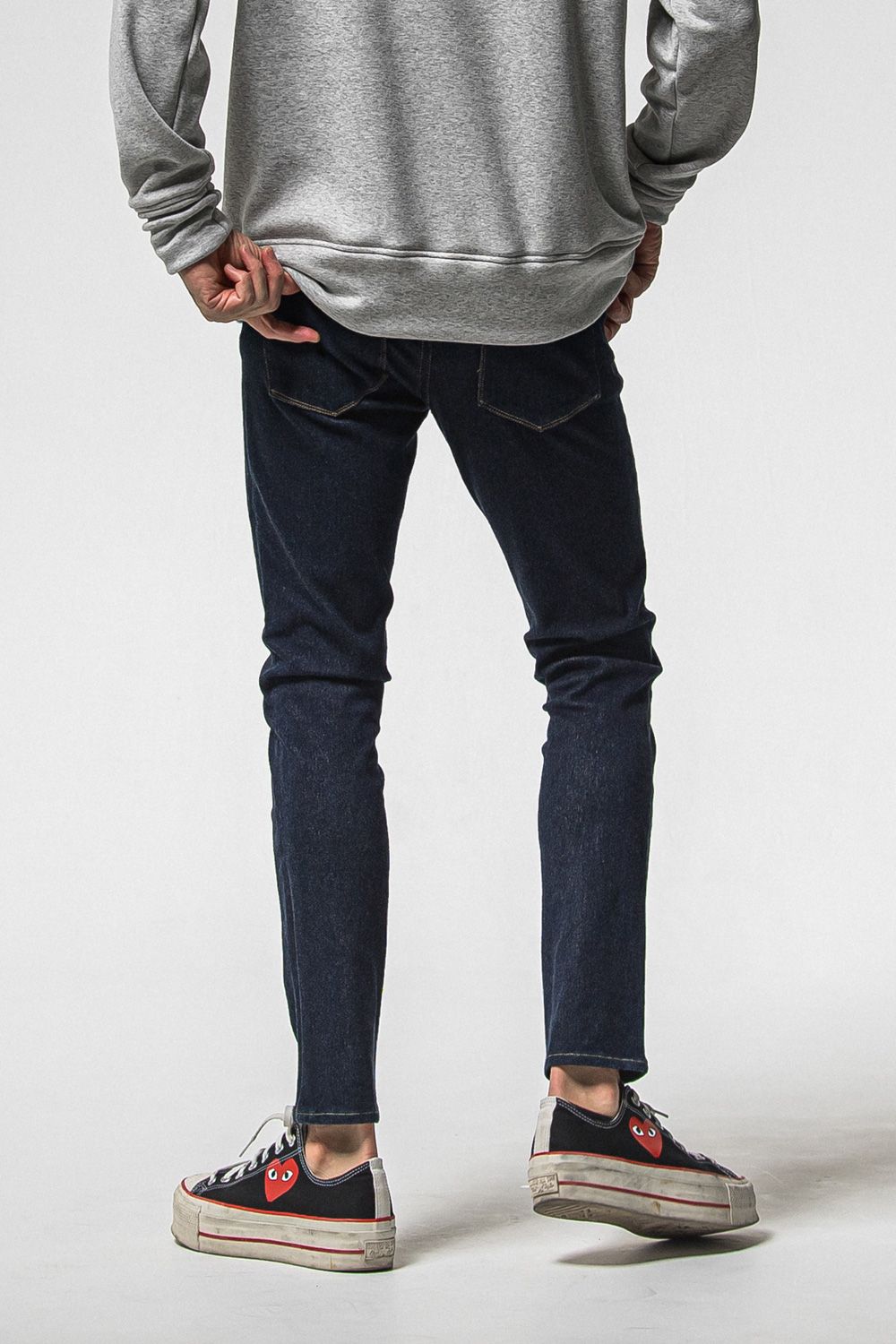 MICK DENIM JERSEY / 定番 デニム ジャージーンズ (インディゴワンウォッシュ) (12月上旬入荷予定) ※オーダー締切：9月1日(月)18:00