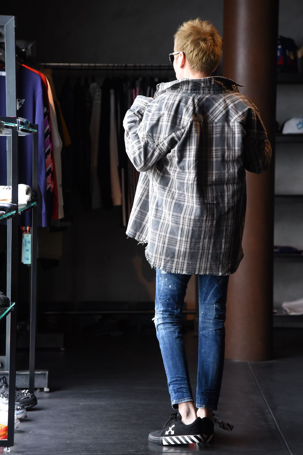 【Dsquared2】SKATER JEANSを使用した春先に向けてオススメのカジュアルスタイル