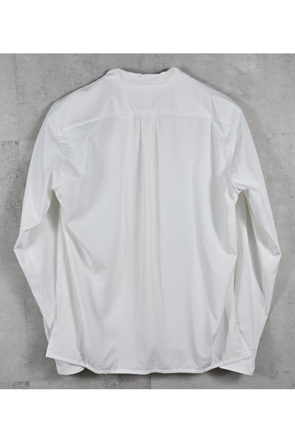 GUAYABERA SHIRTS / リラックスシルエット ストライプ柄 キューバシャツ (ホワイト) (3月中旬入荷予定) ※オーダー締切12/13(土)17:00