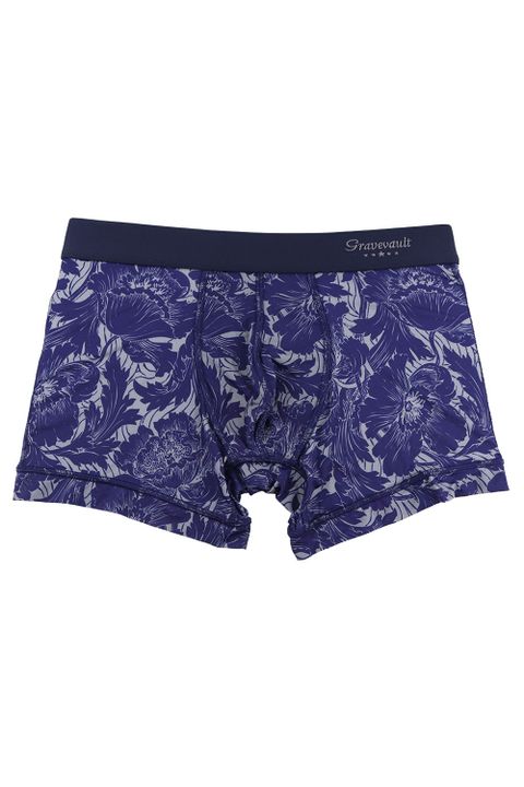 FLOWER Short Boxer -  ネイビー  /  グレー