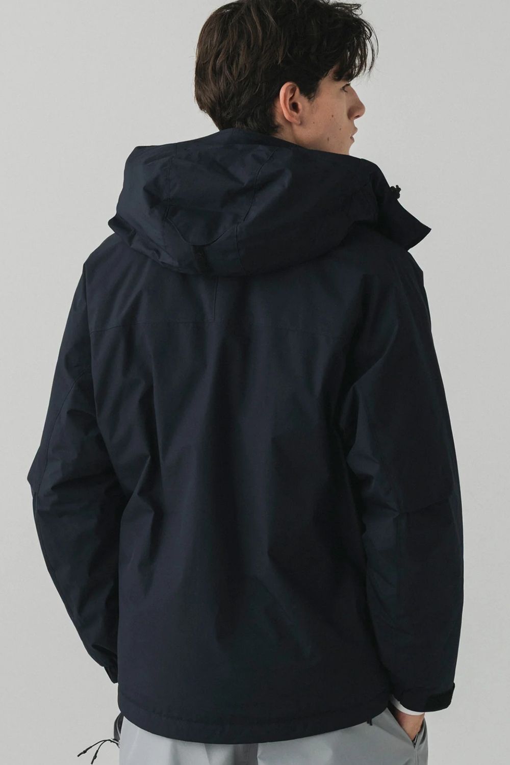 FISHERMANS DOWN JACKET / ゴアテックス フィッシャーマンズダウンジャケット (ブラック)
